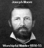 Worshipful Joseph Moore Past Master Hillsborough Lodge