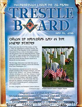 Hillsborough Lodge No. 25 May 2015 Trestle Board